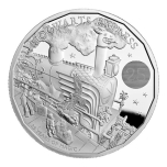 Гарри Поттер Hogwarts- Великобритания 10 £ 2022 года 99,9% серебрянная монета. 156,3 г.
