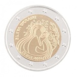 Estonia 2€ commemorative coin 2022 - Ukraine and Freedom