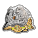 "NIFFLER Fantastic Beasts Shaped"  Samoa 5$ 2022 1 oz 99,9% Silver coin