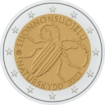 Finland 2€ commemorative coin 2023 - Finland’s First Nature Conservation Act
