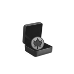  Kanada "Silver Maple Leaf" supersüvistatud vahtraleht. Kanada 20$ 2023.a  pööratud proof kvaliteedis 99,99% hõbemünt, musta rooiumiga 32,41 g