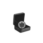  Kanada "Silver Maple Leaf" supersüvistatud vahtraleht. Kanada 20$ 2023.a  pööratud proof kvaliteedis 99,99% hõbemünt, musta rooiumiga 32,41 g
