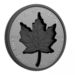  Kanada "Silver Maple Leaf" supersüvistatud vahtraleht. Kanada 20$ 2023.a  pööratud proof kvaliteedis 99,99% hõbemünt, musta roodiumiga 32,41 g