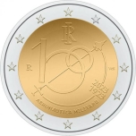 Itaalia 2023 a. 2€ juubelimünt - Itaalia õhujõudude 100. aastapäev