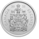 Kanada 0,5$ 2023 käyttöraha 