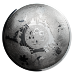 Bullion Giants Samoa 25$ 2023 99,9% Silver Coin. 1  Kilo 