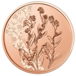  The language of flowers. The Forget-me-not - Austria 10€ 2023 copper coin, 15 g