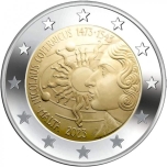 Malta 2€ erikoisraha 2023 - 550 vuotta Nikolaus Kopernikuksen syntymästä
