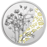 The language of flowers. The Chamomile – Strength in difficult situations - 10 € 2023  92,5%  Silver coin, 15.552 g