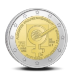 Belgia 2023.a. 2€ juubelimünt - Belgia naiste valimisôiguse 75. aastapäev  