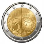 Andorra 2€ commemorative coin 2023 - 30 years of the entry of the Principality of Andorra into the United Nations