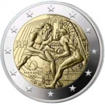 Ranska 2€ erikoisraha 2023 - Pariisin olympialaiset 2024 coin card