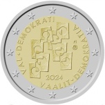 Suomi 2€ erikoisraha 2024 - Vaalit ja demokratia