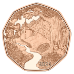  "" - Австрия, 5 €, 2024 г. .- Австрия 5 € 2023 г.  монета, 8,5 г. 