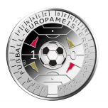  UEFA Euro 2024 Germany 11 €  2024 bu silver coin 14 gr