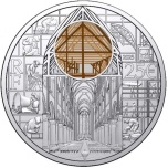 Ranskalainen erinomaisuus. French Excellence - Notre-Dame de Paris Ranska 25€ 2024 v. 99,9 % hopearaha, .2oz
