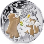 Ensimmäinen kolikkoni. Ranska 5 € 2025 99,9% hopearaha, 12 g