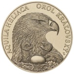 Fauna and flora in Slovakia. the eastern imperial eagle. Slovakia 5€ 2025 commemorative coin