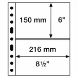 Plastic pocket Grande 2 C - clear