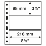 Лист GRANDE для купюр 3C (216 x 98 mm)
