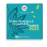 Годовой набор Евро монет Франции 2023 года  