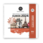 Годовой набор Евро монет Франции 2024 года  