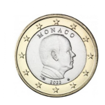 Monaco 1 € UNC 2022