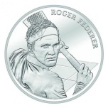 Roger Federer  -  Šveitsi 20 Fr 2020.a.  82.5 % hõbemünt 20 gr