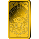 Zodiac Series Leo. Solomon Islands 10$ 99,99% Gold Coin 1/200 oz