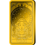 Zodiac Series Virgo. Solomon Islands 10$ 99,99% Gold Coin 1/200 oz