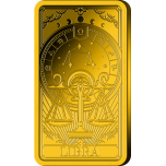 Sodiaagimärgid - Kaalud  Saalomoni saarte 10 $ 1/200 oz 99,99% kuldmünt 