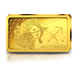 Zodiac Series 2020 Sagittarius. Solomon Islands 10$ 2020 99,99% Gold Coin 0,5 g