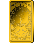 Sodiaagimärgid - Ambur  Saalomoni saarte 10 $ 1/200 oz 99,99% kuldmünt 
