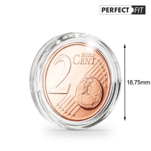 Mündikapsel ULTRA Perfect Fit  18,75 mm (2 senti), 10 tk 10 tk pakis.