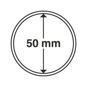 Mündikapsel, 50 mm.