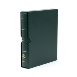 Album Optima with slipcase. Green