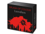 Suurlinnade ikoonilised transprdivahendid. London. - Samoa 5 $ 2021.a. värvitrükis 2-untsine 99,9 % hõbemünt