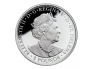 Una& the Lion Saint Helena, Ascension ja Tristan da Cunha 1£ 2021 99,9% hopearaha, 1 unssi.
