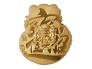 Chinese Dragon Fortune Bag Chad - 5,000 Franc 2022. 99,9% Silver coin, goldplated, 31,1 g