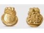 Chinese Dragon Fortune Bag Chad - 5,000 Franc 2022. 99,9% Silver coin, goldplated, 31,1 g
