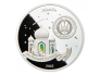 Tuhat ja üks ööd. Aladdin. Djibouti 250 Fr 2022.a  hôbemünt, hologrammiga, 5 oz