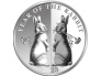  Lunar Year of the Rabbit 2023. Mirror Rabbit Tokelau 5$ 2023 99,9% silver coin 1 oz
