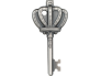 Key to my Kingdom. Cook Islands 5 $ 2023 Antique finish 99,9% silver coin, 1 oz