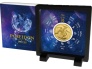 The Twelve Olympians in the Zodiac - Poseidon & Pisces  Samoa 0.20 $ 2022 Gold plated Copper/Nickel coin