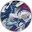 Myyttiset olennot - Kraken. Niue 5 $ 2023 99,9 % hopearaha 62,2 g