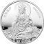 Lohikäärmen vuosi 2024. & Manjusri - Samoa 2$ 2024.v  99,9% hopearaha 31,1 g