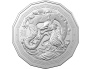 "Год Дракона- 2024 г. - Лунный Календарь." - Австралия, 1/2 $, 2024. г., Mедно-никилиевая монета, 15,37 г.