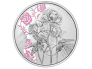"Kukkien kieli. Pioni" - Itävalta 10 € 2024 v. 92,5% hopearaha 15,552 g
