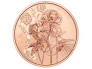  The language of flowers. The Peony- Austria 10€ 2024 copper coin, 15 g