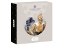 Star Wars R2-D2 and C-3PO United Kingdom 10 £ 2022 99,9% Silver Proof Coin, 5 oz